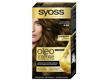 Syoss Oleo Intense 4-60 Zlatohnědý