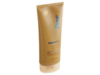 Dove tělové mléko 200ml Summer dark