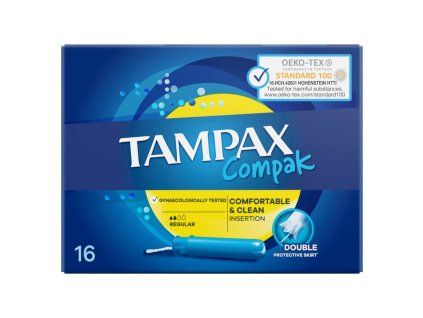Tampax Compak tampony (16ks/kra) Regular