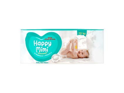 Happy Mimi ubrousky (72ks/fol) Panthenol