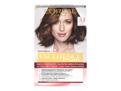 Excellence creme 5.3 světlá zlatá hnědá