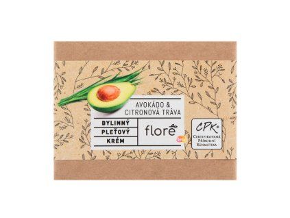 Floré Pleť krém 50ml avokádo&citr tráva