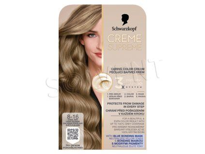 Creme Supreme 8-16 Chlad popel sv blond