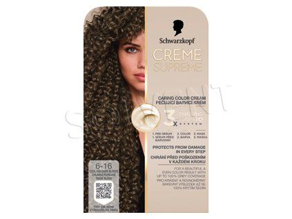 Creme Supreme 6-16 Chlad popel tm blond