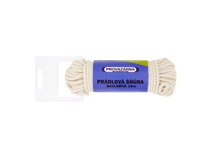 Šňůra na prádlo bavlna 15m
