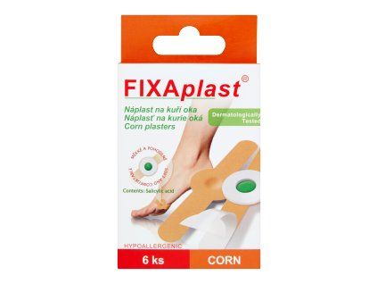 Fixaplast náplast na kuří oka (6ks/kra)