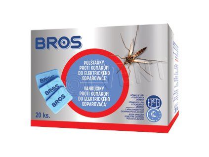 BROS el náplň (20ks/kra) polšt na komáry