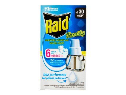 Raid Family el tekutá náplň 30nocí