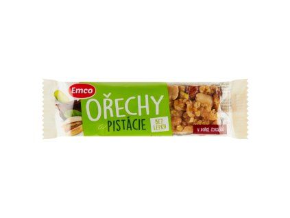 Emco tyčinka 35g ořechy pistácie
