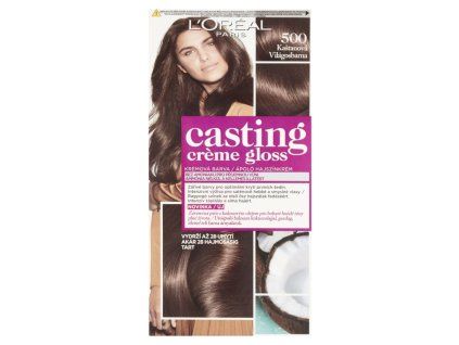 Casting Creme Gloss 500 kaštanová