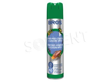 Bros spray na létaj.a lezoucí hmyz 400ml