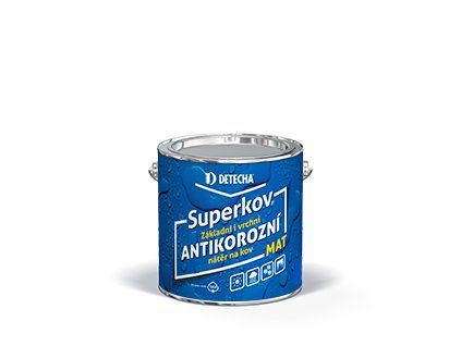 Superkov 2,5kg černý mat