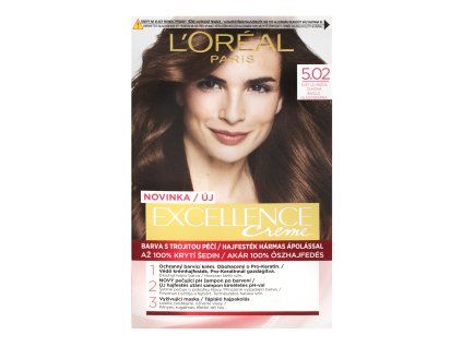 Excellence creme 5.02 světlá hněd.duhová