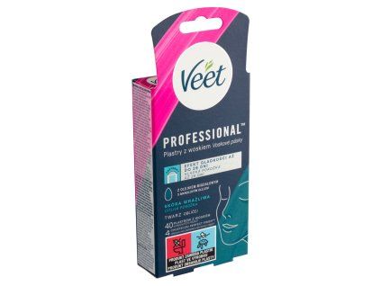 Veet voskové pásky(40ks/kra) na obličej