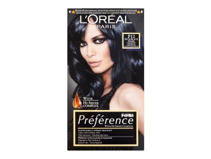 Préférence P12 intenzivní černomodrá