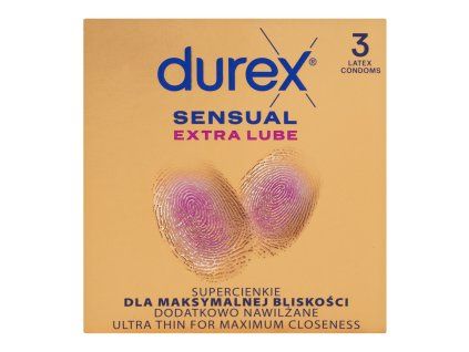 Durex kondomy (3ks/kra) Sens Extra Lube