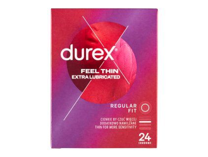 Durex kondomy (24/kra) Feel Thin ExtLubr