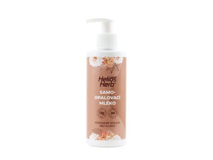 Helios Herb samoopalovací mléko 200ml