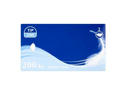 Tip Line kapesníčky (200ks/kra) 2vrstvé