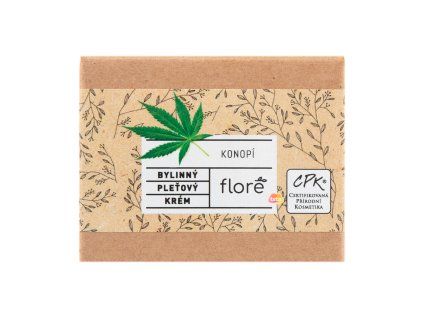 Floré Pleťový krém 50ml konopí