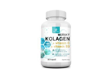 Allnature Mořský kolagen C+B3 (30ks/kra)