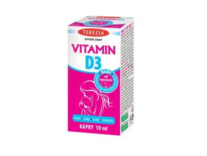 TEREZIA Vitamin D3 400 IU 10ml kapky