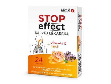 Cemio STOP Effect (24tbl/kra) Šalvěj+Med