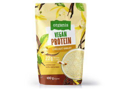 Organis VEGAN protein 500g vanilka