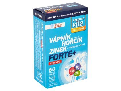 Maxi Vita Ca+Mg+Zn (60ks/kra) forte+