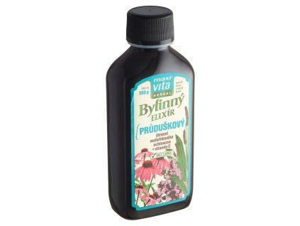 Maxi Vita bylinný elixír 200ml průdušky