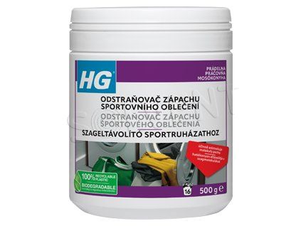 HG do praní 500g proti pachu sport obleč