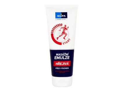 Alpa masážní emulze 210ml hřejivá