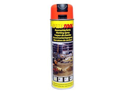SprayTool značkovací 500ml neon oranž