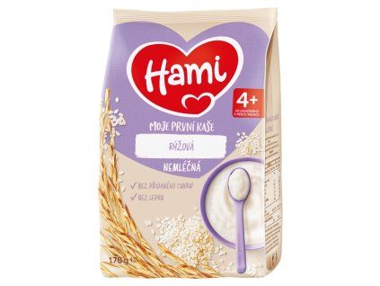 HAMI neml kaše 170g rýžová 4m+