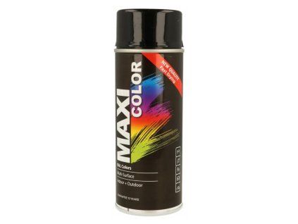 Maxi Color 400ml RAL 9005 černá lesklá