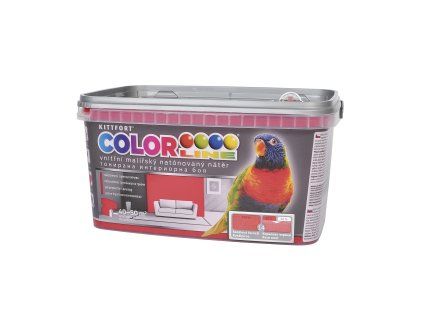 Colorline 4kg barevný korálová červeň 14