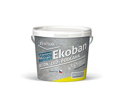 Ekoban nátěr na beton 5kg šedý