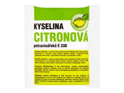 Kyselina citronová 100g potravinářská