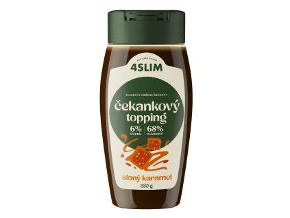 Čekankový topping 330g slaný karamel