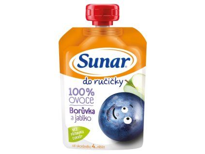 Sunar do ručičky 100g borůvka 4m+