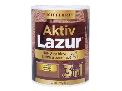 Aktivlazur Nano 0,75l mahagon