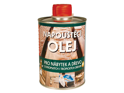 Napouštěcí olej zahrada 500ml přírodní