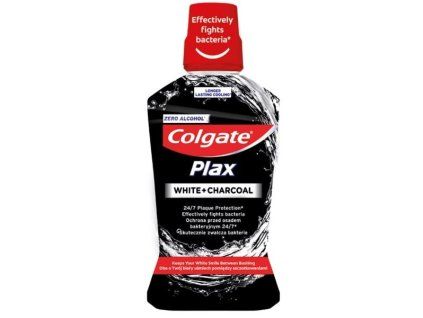 Colgate ústní voda 500ml White&Charcoal