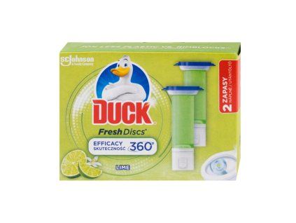 Duck Fresh Discs WC NÁPLŇ 2x36ml Limetka