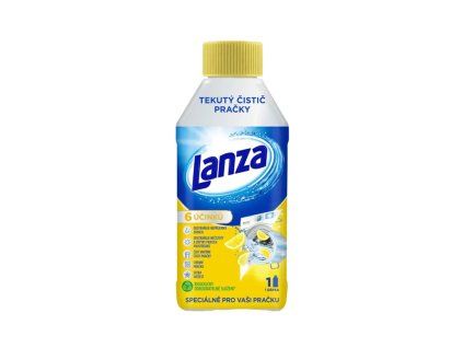 LANZA Tekutý čistič pračky 250ml Lemon