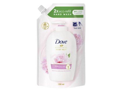 Dove tekuté mýdlo NÁPLŇ 500ml Renewing Peony