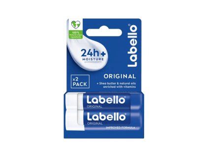 Labello Balzám na Rty 2x4.8g Original