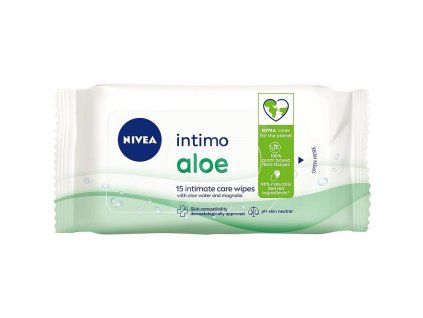 Nivea Intimní ubrousky 15ks Aloe Vera