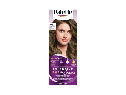 Palette ICC Barva na vlasy 50ml 7-1 Ledová Středně Plavá