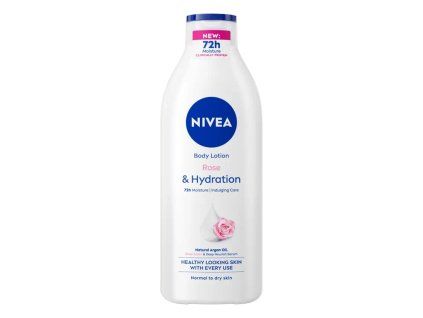 Nivea Tělové mléko 400ml Rose & Argan